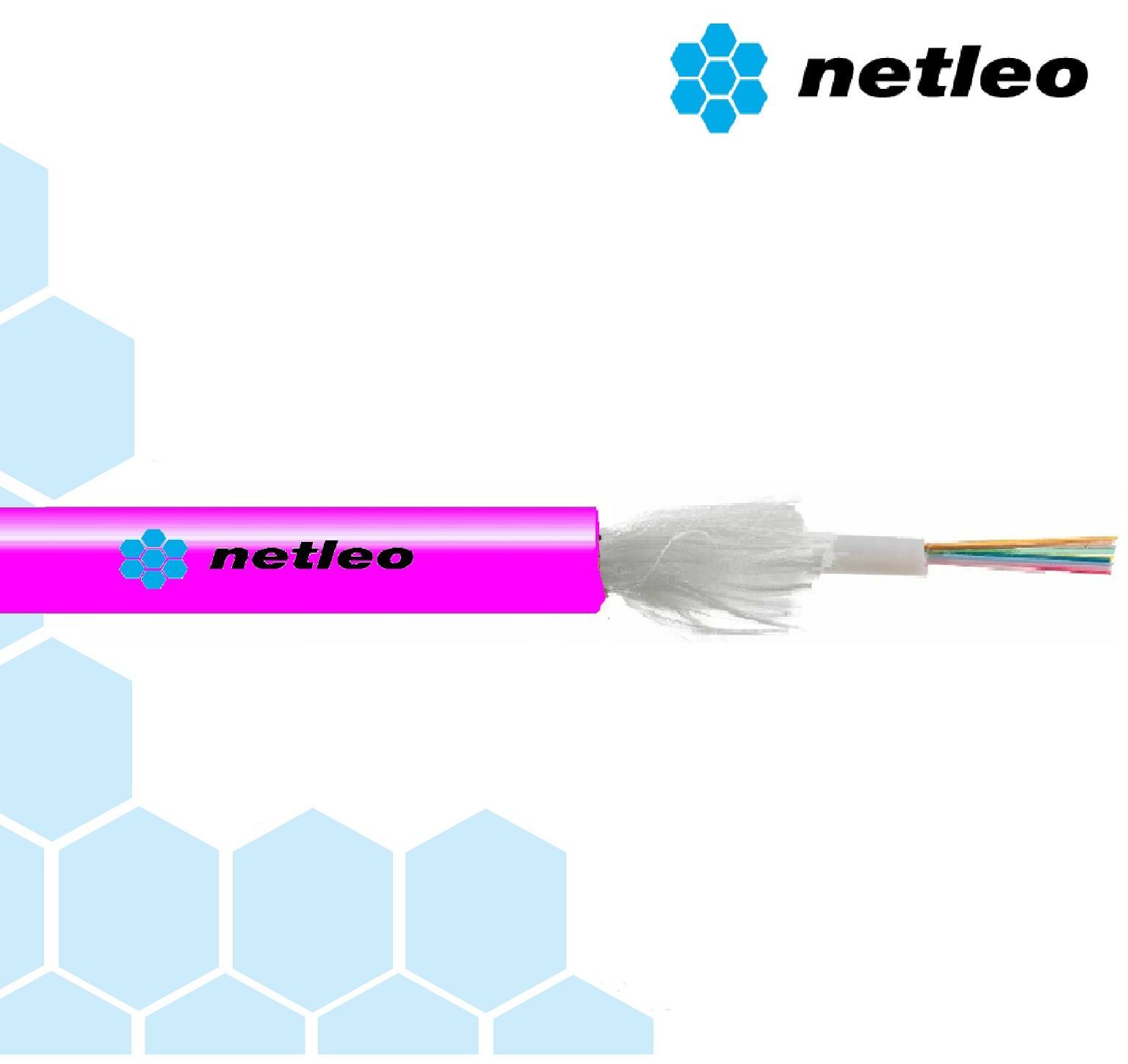 Cavo Ottico 8 Fibre Loose 50/125Um Om4 Antirodent Lszh Int/Ext