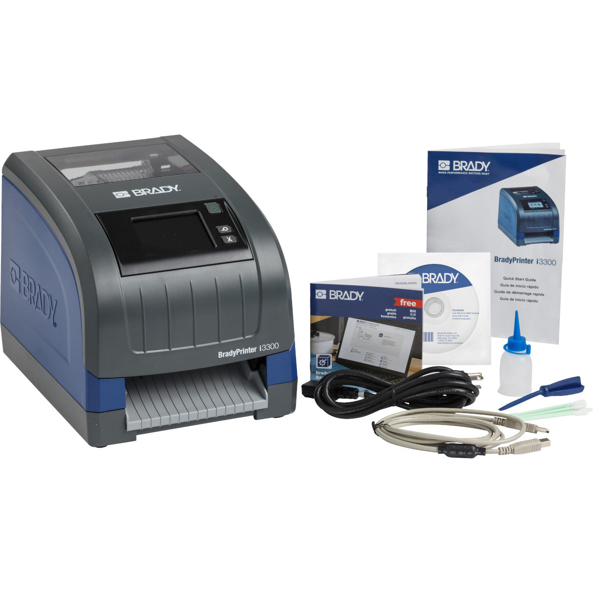 241131 - Stampante per etichette industriali i3300 con Wi-Fi – Unione Europea con Suite Laboratorio per Brady Workstation