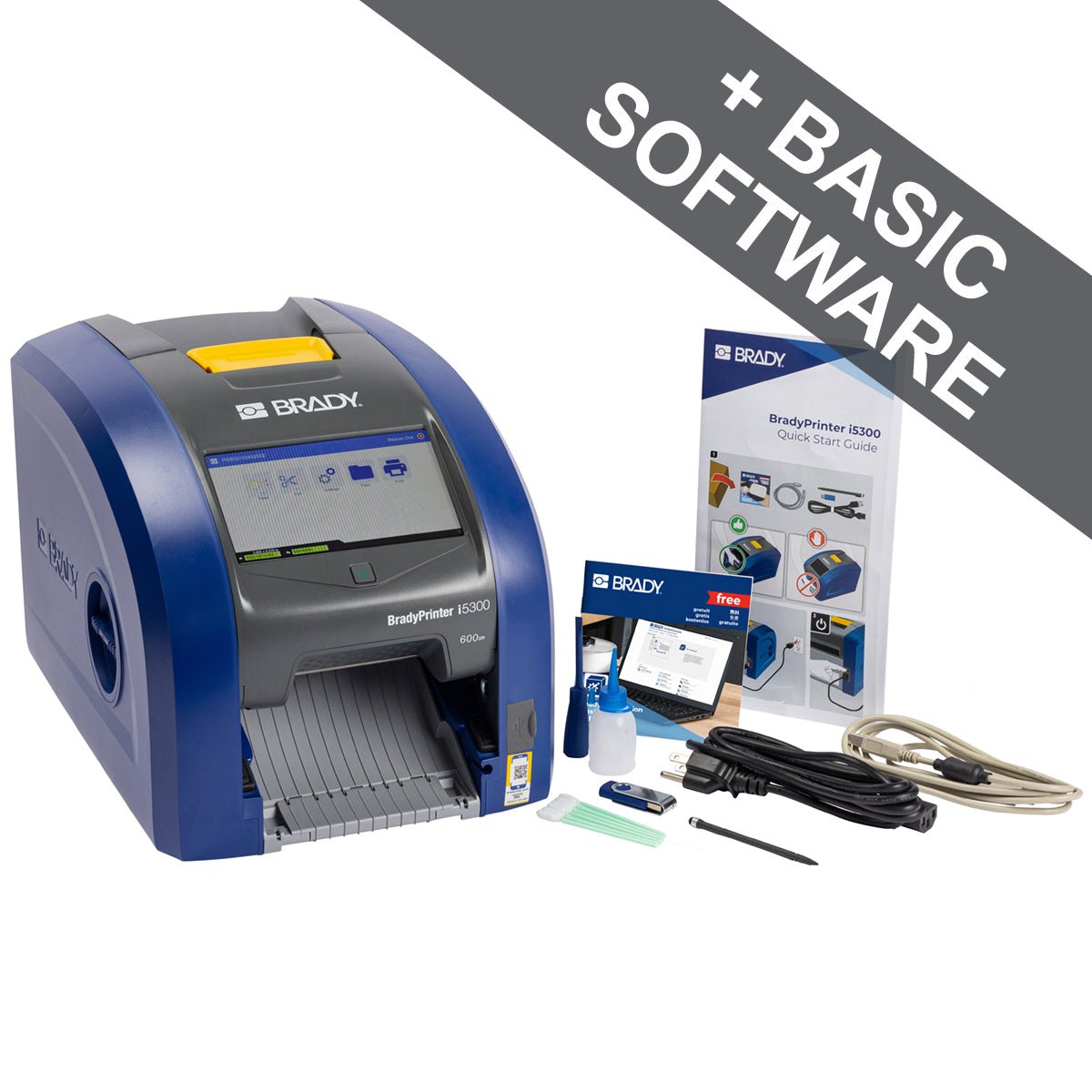151283 - Stampante per etichette industriali BradyPrinter i5300, 600 dpi, Unione Europea