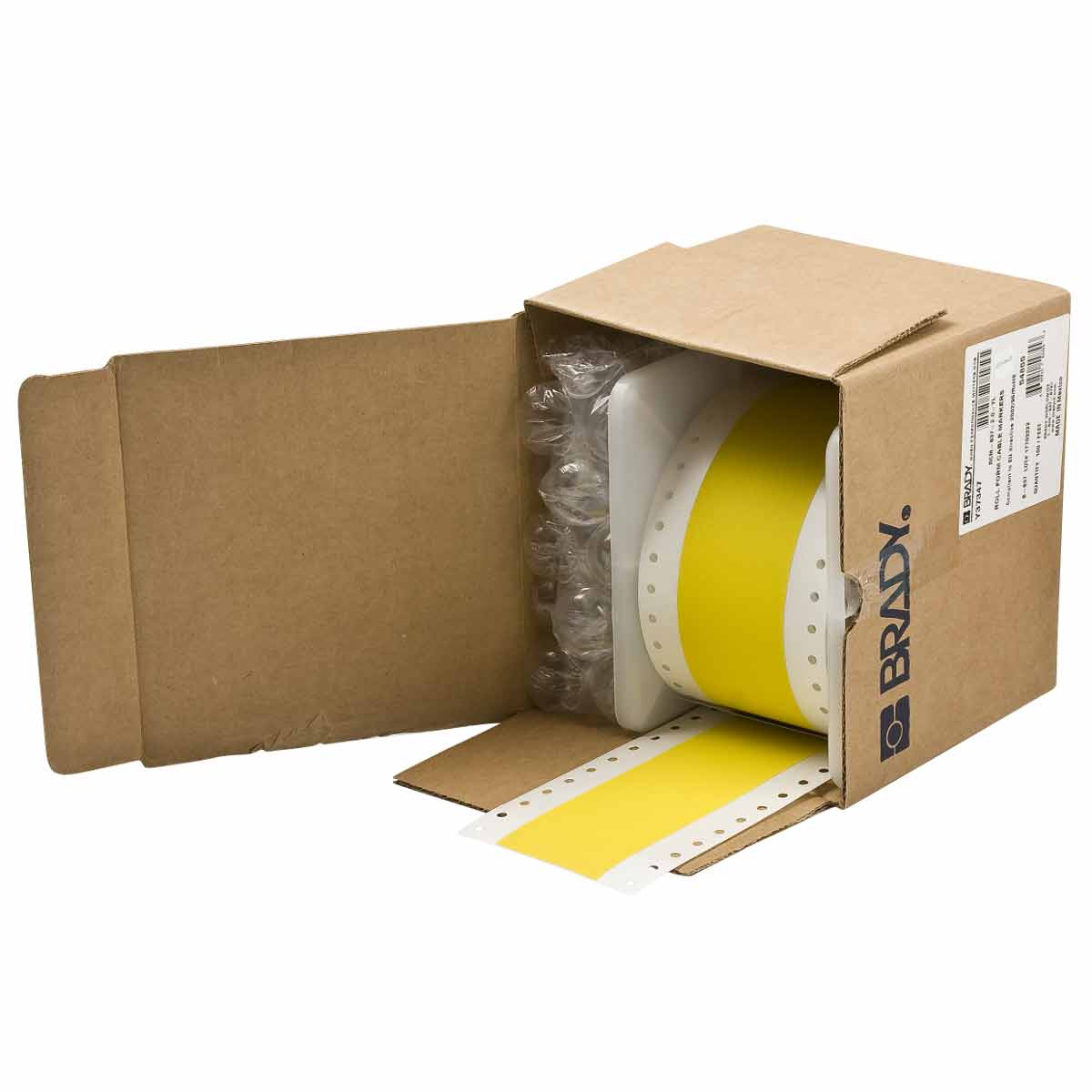 054855 - Etichette in fluoruro di polivinile Tedlar BradyWrap ROTOLO DA 1 ETICHETTA