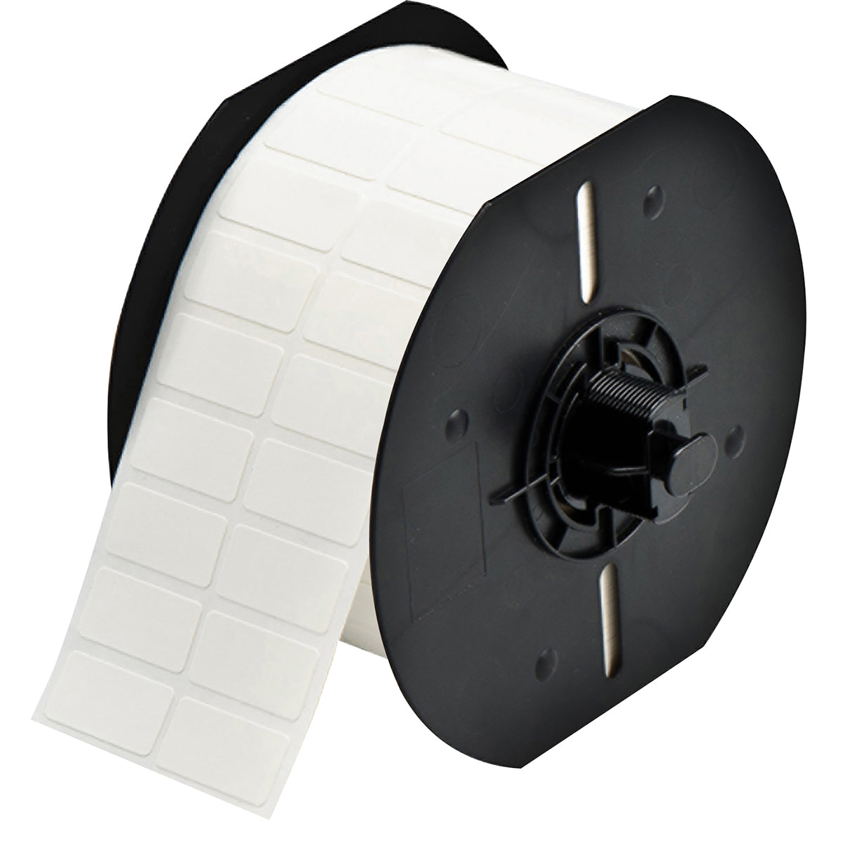 361697 - Etichette per componenti e codici a barre in poliestere bianco lucido serie B33 ROTOLO DA 2500 ETICHETTE