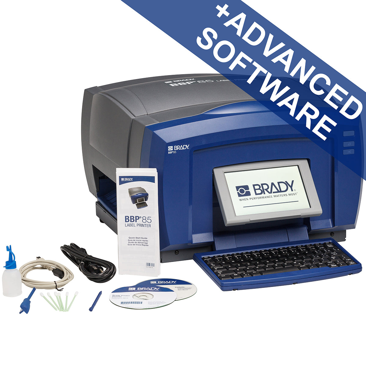 198568 - Stampante per etichette e segnaletica BBP85 – QWERTY Unione europea con Suite SFID per Brady Workstation