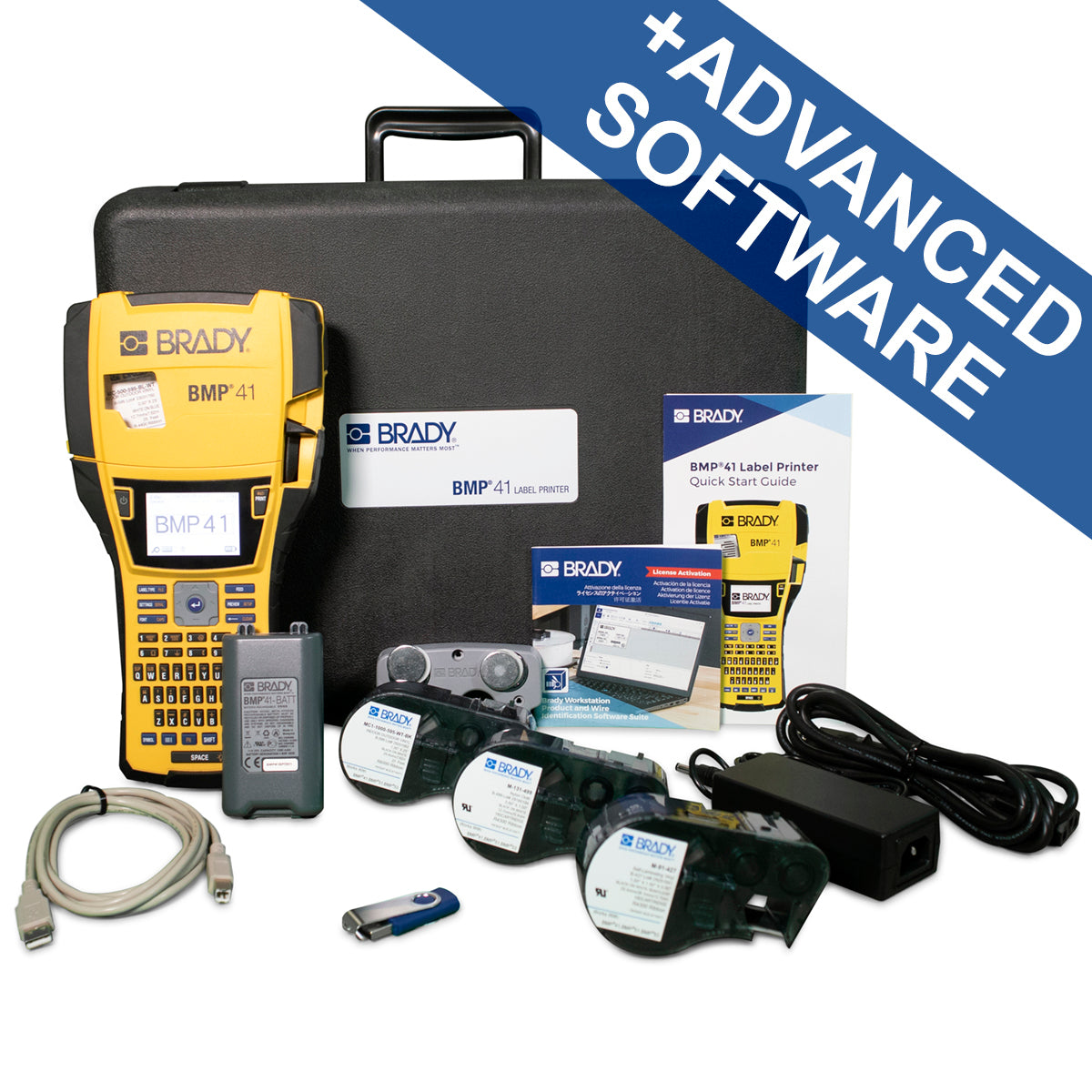 198650 - Stampante per etichette BMP41 – Kit per impiantistica elettrica – Unione europea