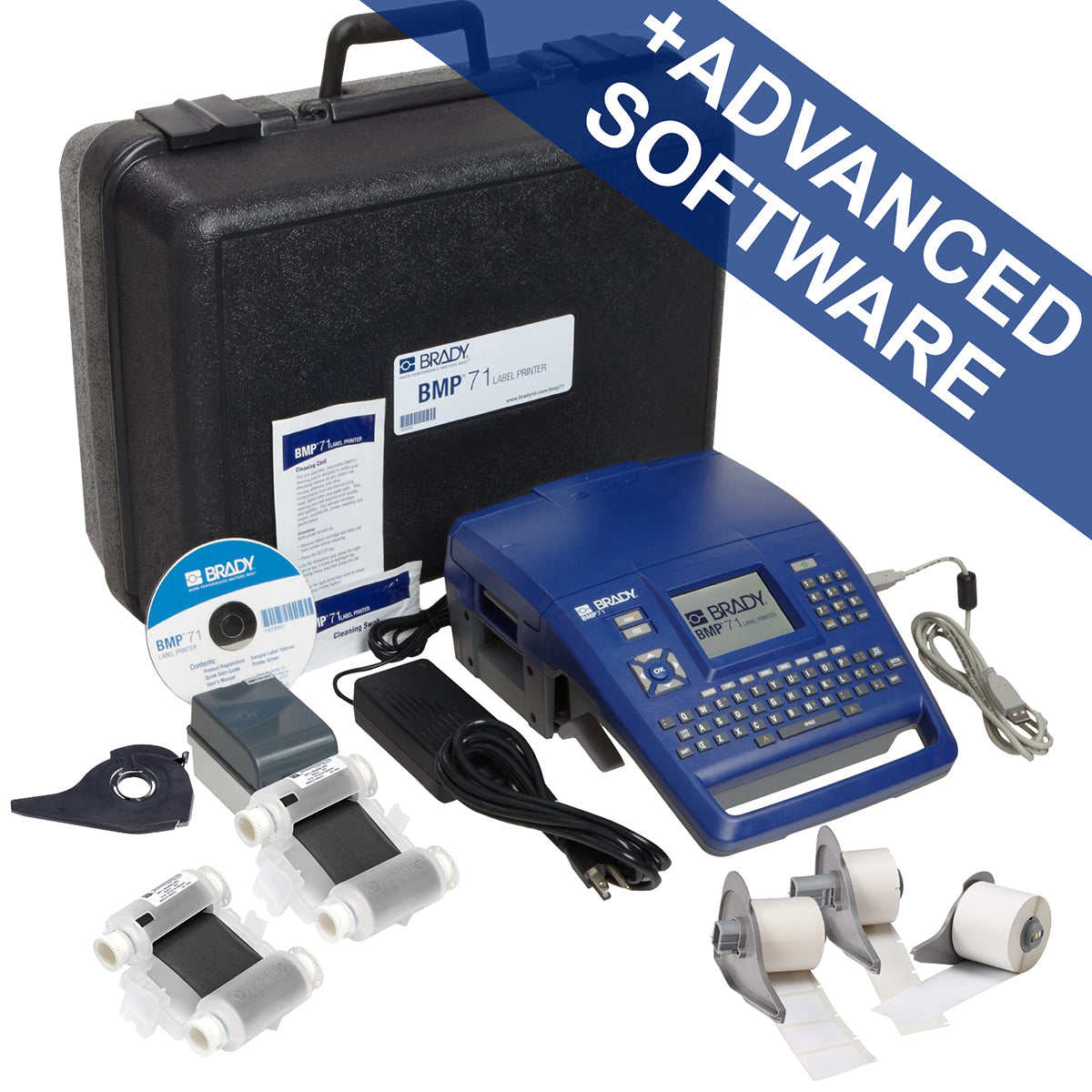 198669 - Stampante per etichette BMP71 – Kit per telecomunicazioni – AZERTY