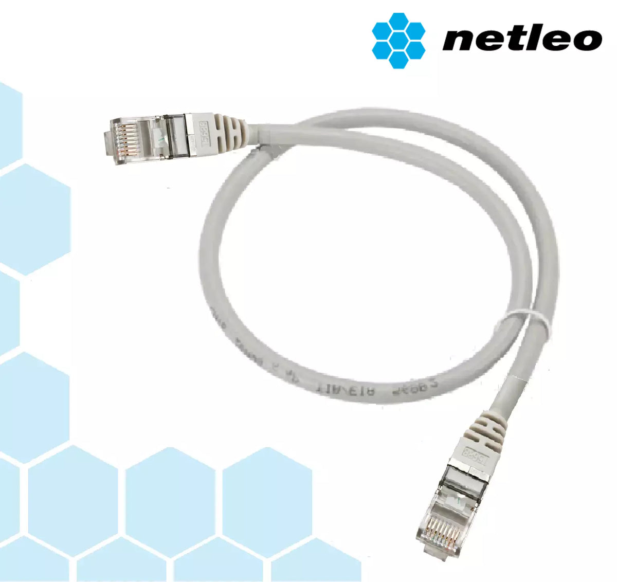 Bretella di permutazione Cat. 6, SFTP SD, 28AWG colore bianco, L. 1mt COD ART 5645441-01