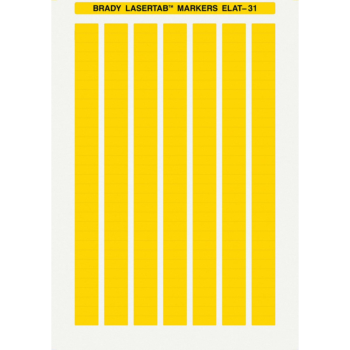 014388 - Fogli A4 di etichette in poliestere LaserTab PACCO DA 10080 ETICHETTE