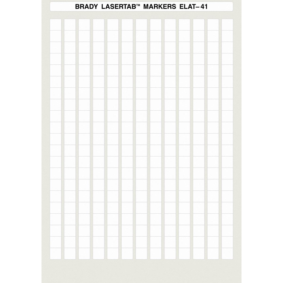 014400 - Fogli A4 di etichette in poliestere LaserTab PACCO DA 10101 ETICHETTE
