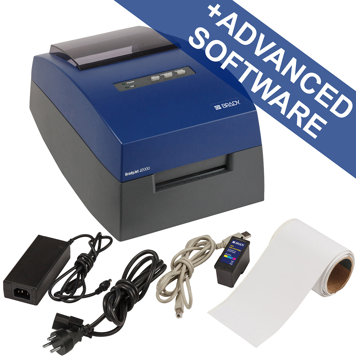 199968 - Stampante per etichette a colori BradyJet J2000 – Unione Europea con Suite SFID per Brady Workstation
