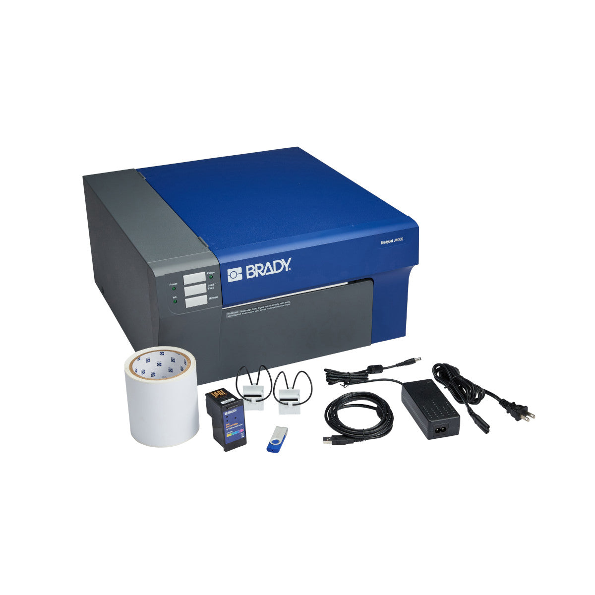 310389 - Stampante a colori per etichette BradyJet J4000 con software Identificazione prodotti e fili