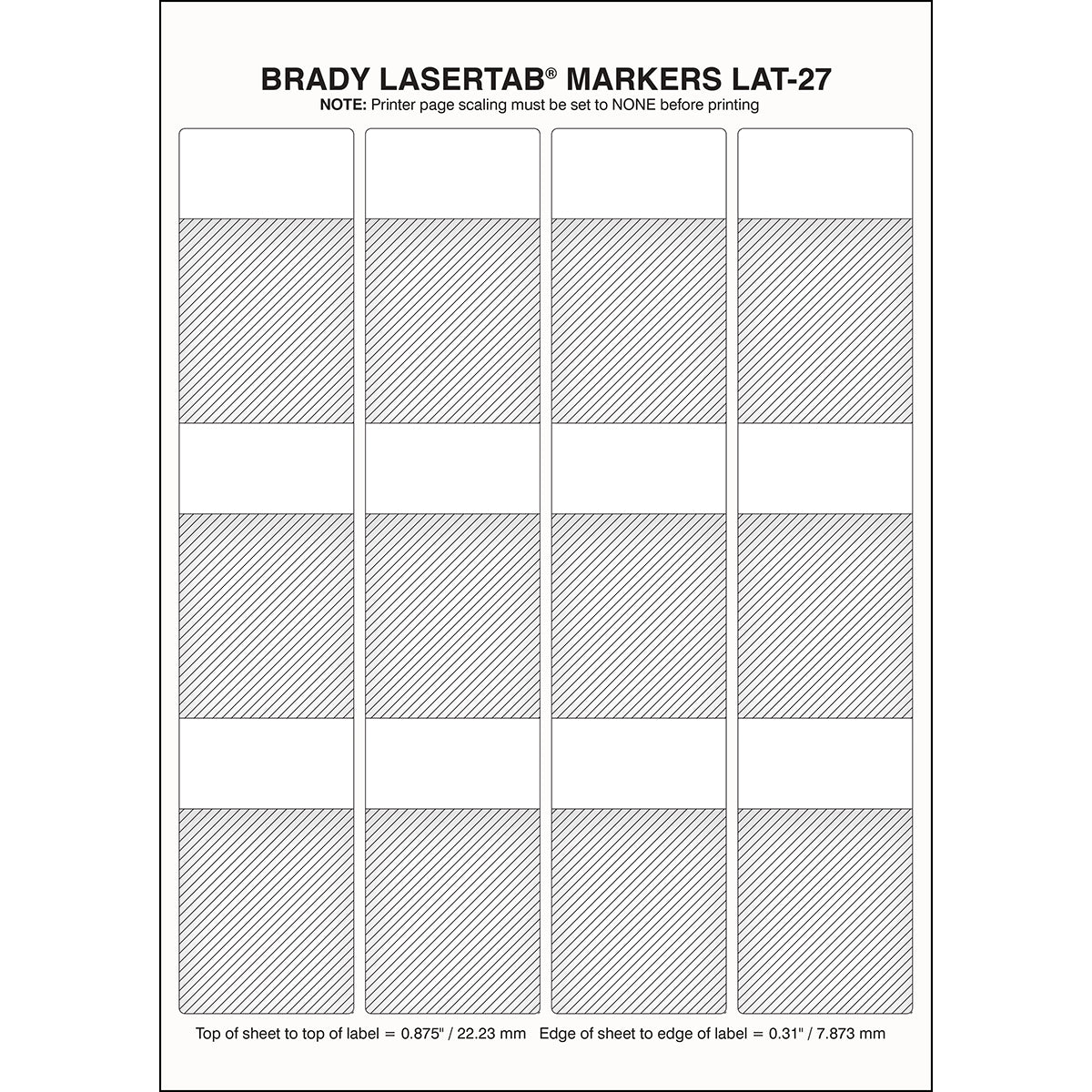 014386 - Fogli A4 di etichette in poliestere autolaminanti serie LaserTab PACCO DA 1008 ETICHETTE