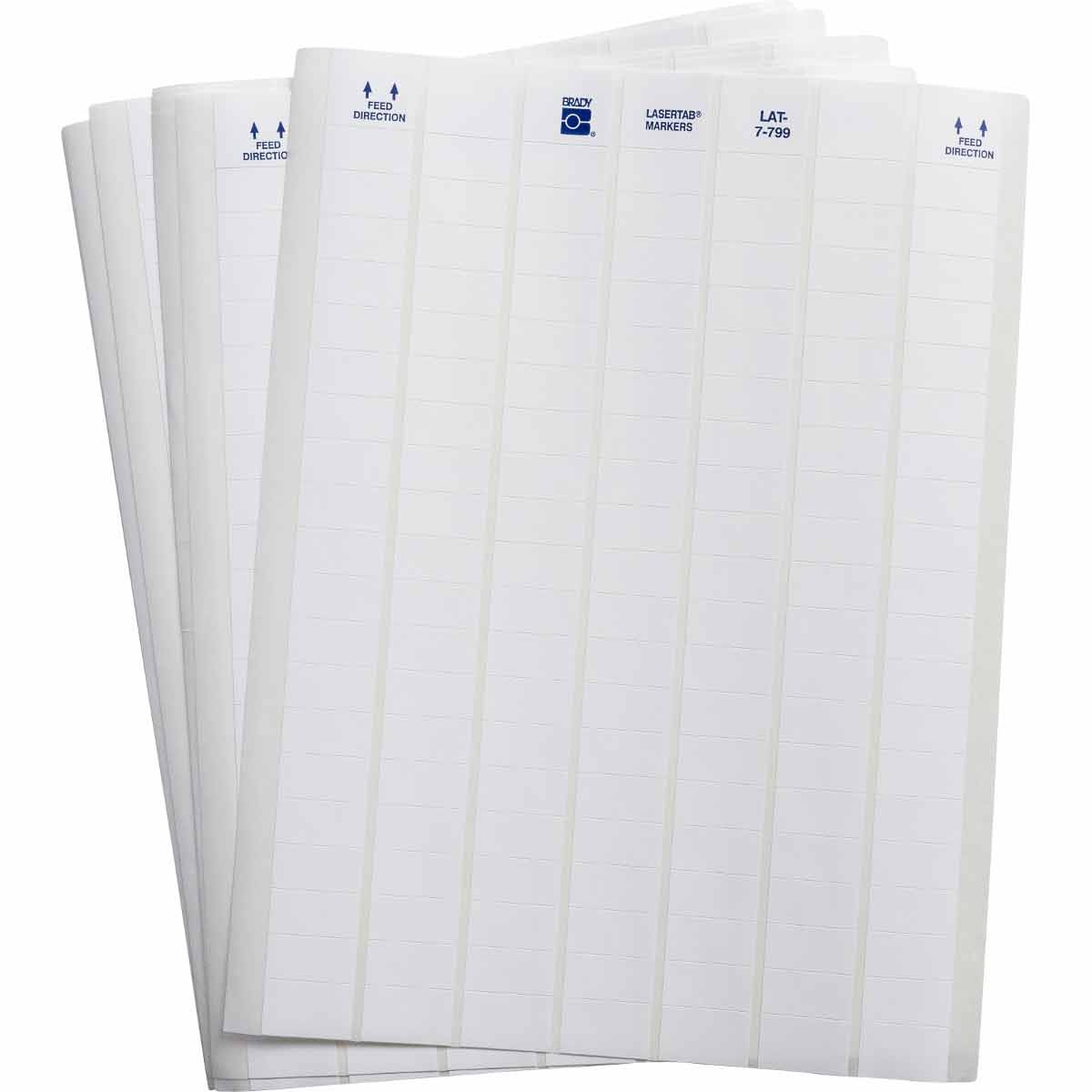 029674 - Etichette in tessuto di nylon rivestito in poliammide serie LaserTab PACCO DA 10108 ETICHETTE