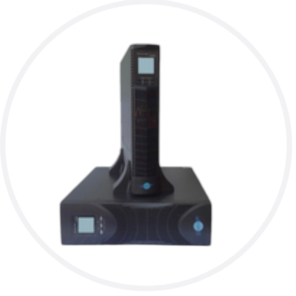 UPS GRUPPO DI CONTINUITA' MODELLO PANTHER RACK 19" 1000/40 - INGRESSO E USCITA MONOFASE