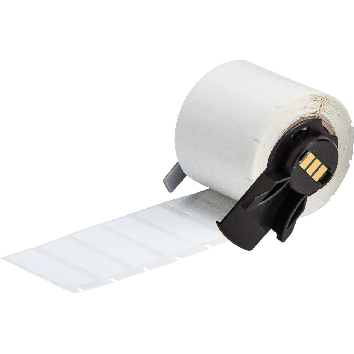 018417 - Etichette per codici a barre e targhe di identificazione in poliestere bianco opaco BMP71 BMP61 ROTOLO DA 500 ETICHETTE