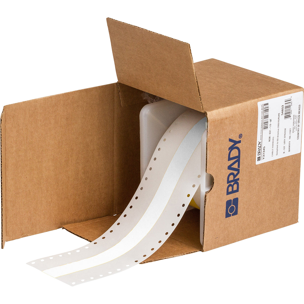 054851 - Etichette in fluoruro di polivinile Tedlar BradyWrap ROTOLO DA 1 ETICHETTA