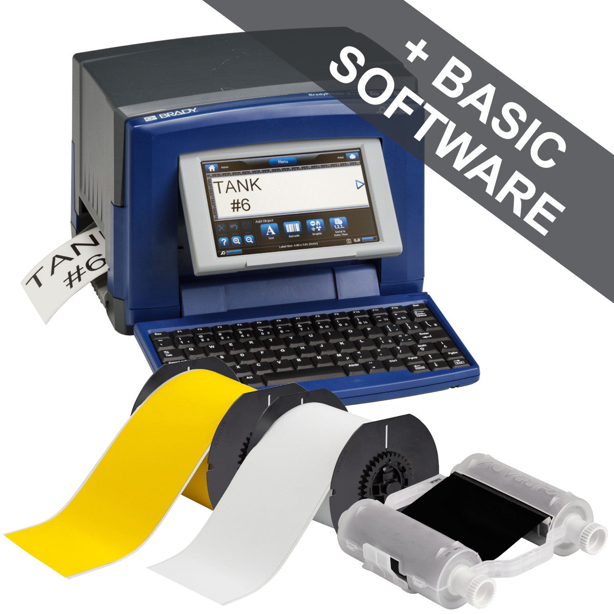 311117 - Stampante per etichette e segnaletica S3100-Kit F&B AZ