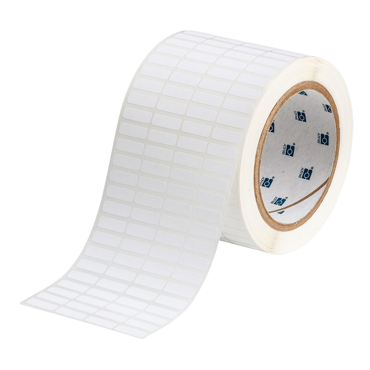 030288 - Etichette per codici a barre e schede elettroniche in poliestere bianco opaco core 76 mm ROTOLO DA 10000 ETICHETTE