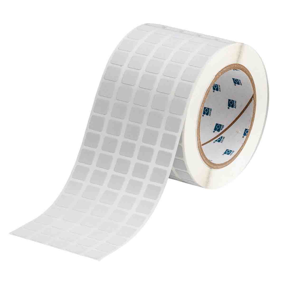 030180 - Etichette in poliestere a scacchi antimanomissione core 76 mm ROTOLO DA 10000 ETICHETTE