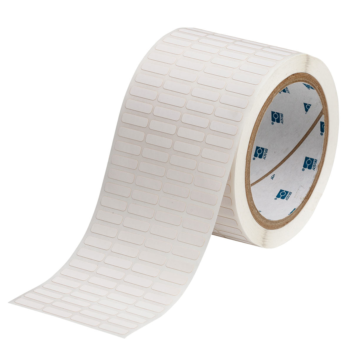 030291 - Etichette per codici a barre e schede elettroniche in poliestere bianco opaco core 76 mm ROTOLO DA 10000 ETICHETTE