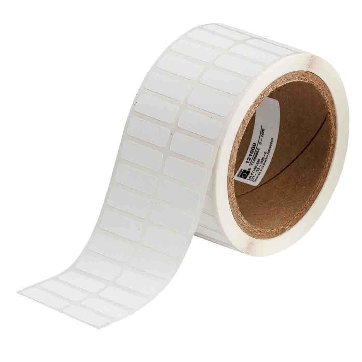 121000 - Etichette per azoto liquido e autoclave in polipropilene core 76 mm ROTOLO DA 2000 ETICHETTE