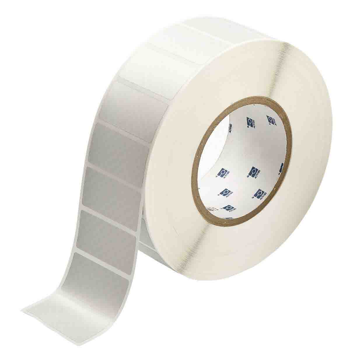 030182 - Etichette in poliestere a scacchi antimanomissione core 76 mm ROTOLO DA 3000 ETICHETTE