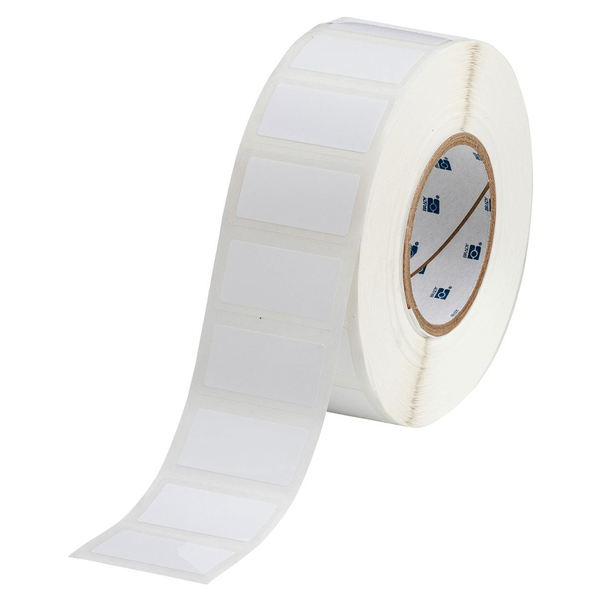 030145 - Etichette per codici a barre e pannelli solari in poliestere bianco lucido core 76 mm ROTOLO DA 2000 ETICHETTE