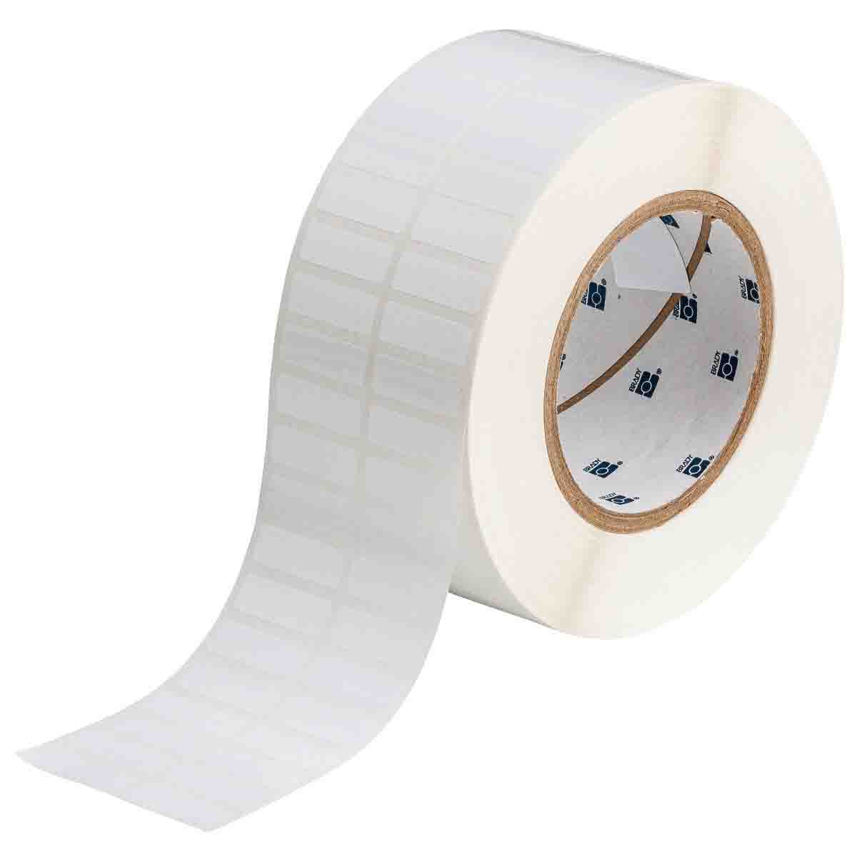 030232 - Etichette per codici a barre e pannelli solari in poliestere bianco lucido core 76 mm ROTOLO DA 10000 ETICHETTE