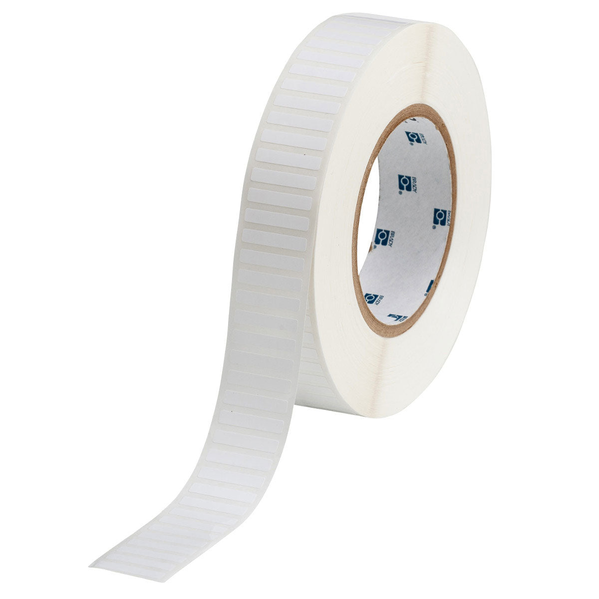 030507 - Etichette per codici a barre e pannelli solari in poliestere bianco lucido core 76 mm ROTOLO DA 10000 ETICHETTE