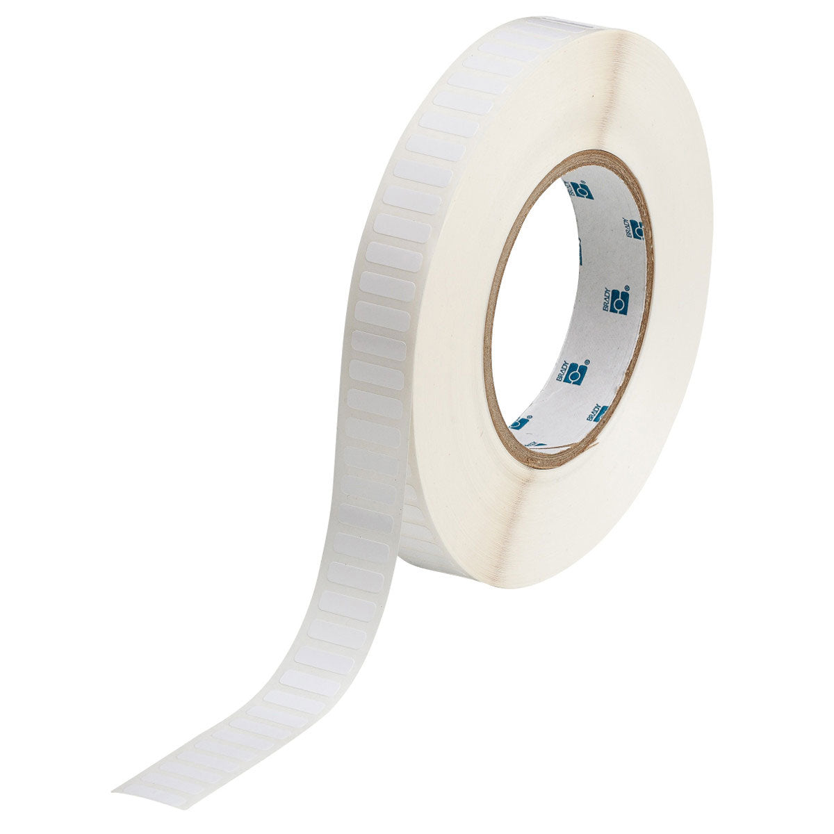 030512 - Etichette per codici a barre e pannelli solari in poliestere bianco lucido core 76 mm ROTOLO DA 10000 ETICHETTE