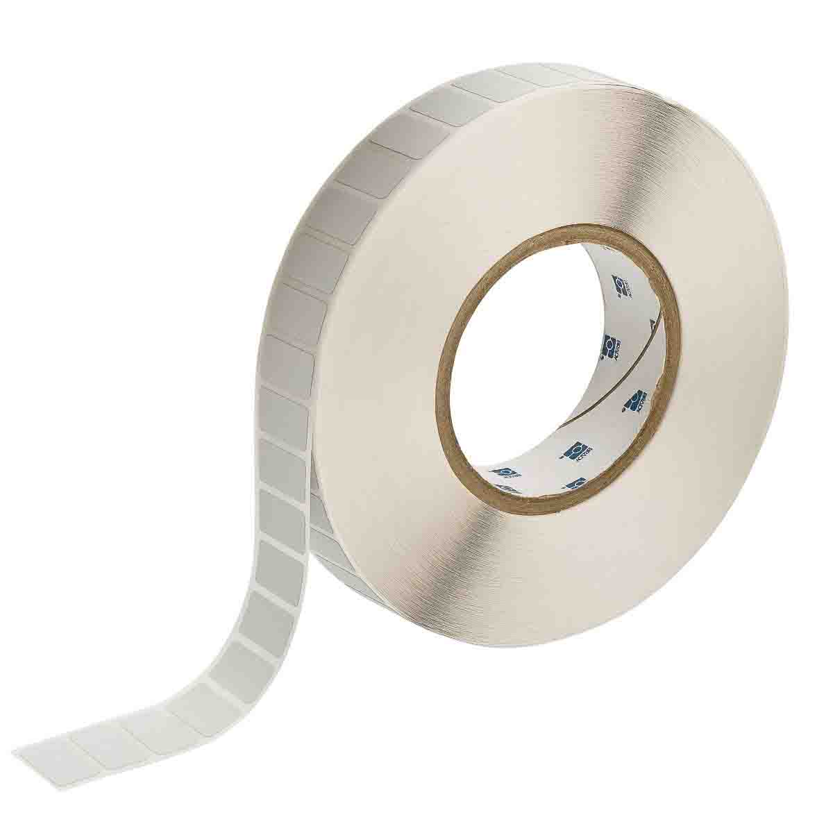 020793 - Etichette in poliestere opaco metallizzato ad alta adesione core 76 mm 2 ROTOLI DA 5000 ETICHETTE