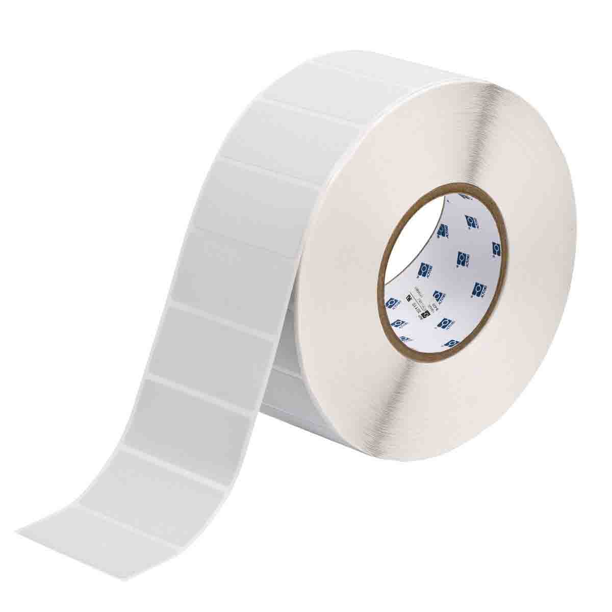 030110 - Etichette per schede elettroniche e targhe di identificazione in poliestere opaco metallizzato core 76 mm ROTOLO DA 3000 ETICHETTE