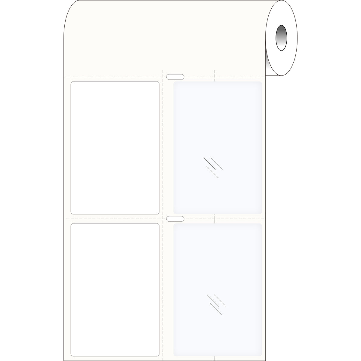 620472 - Etichette Print & Protect core 76 mm ROTOLO DA 1000 ETICHETTE