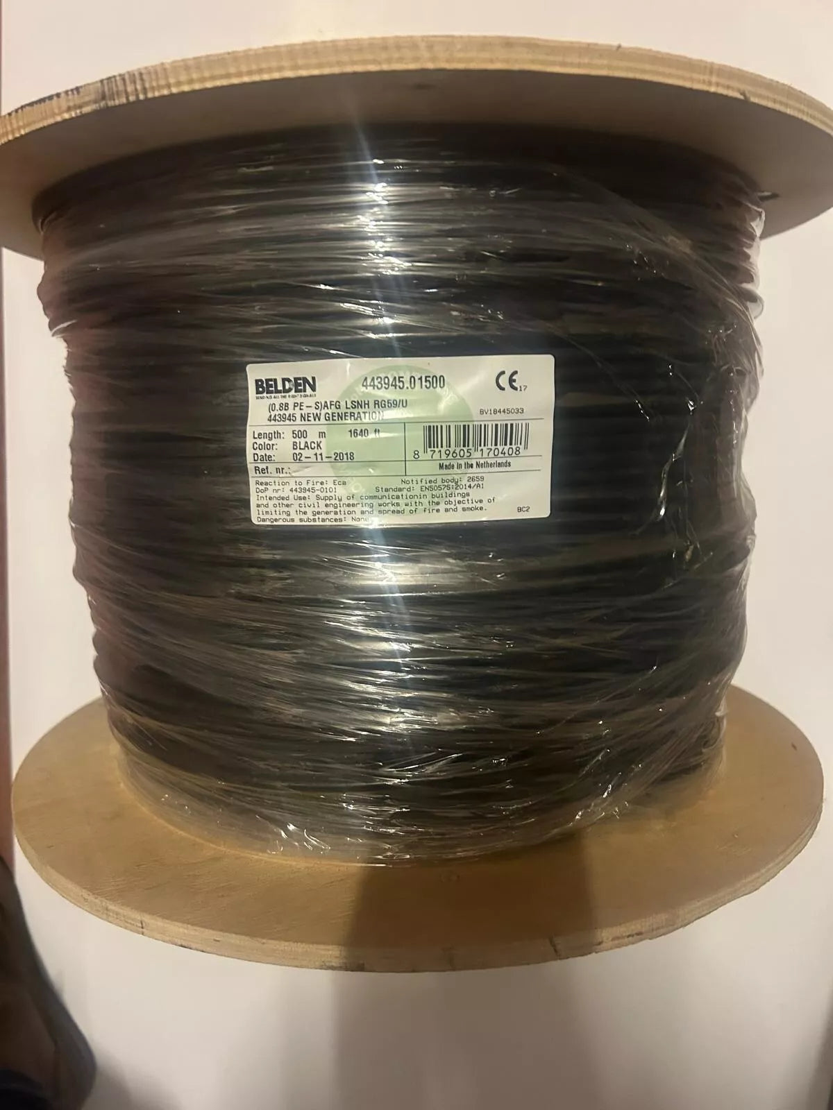 Cavo coassiale RG59U-100 bobina da 500mt