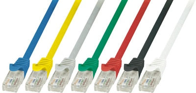 Bretella Di Permutazione Cat. 6, Utp, Colore Nero, L. 5Mt