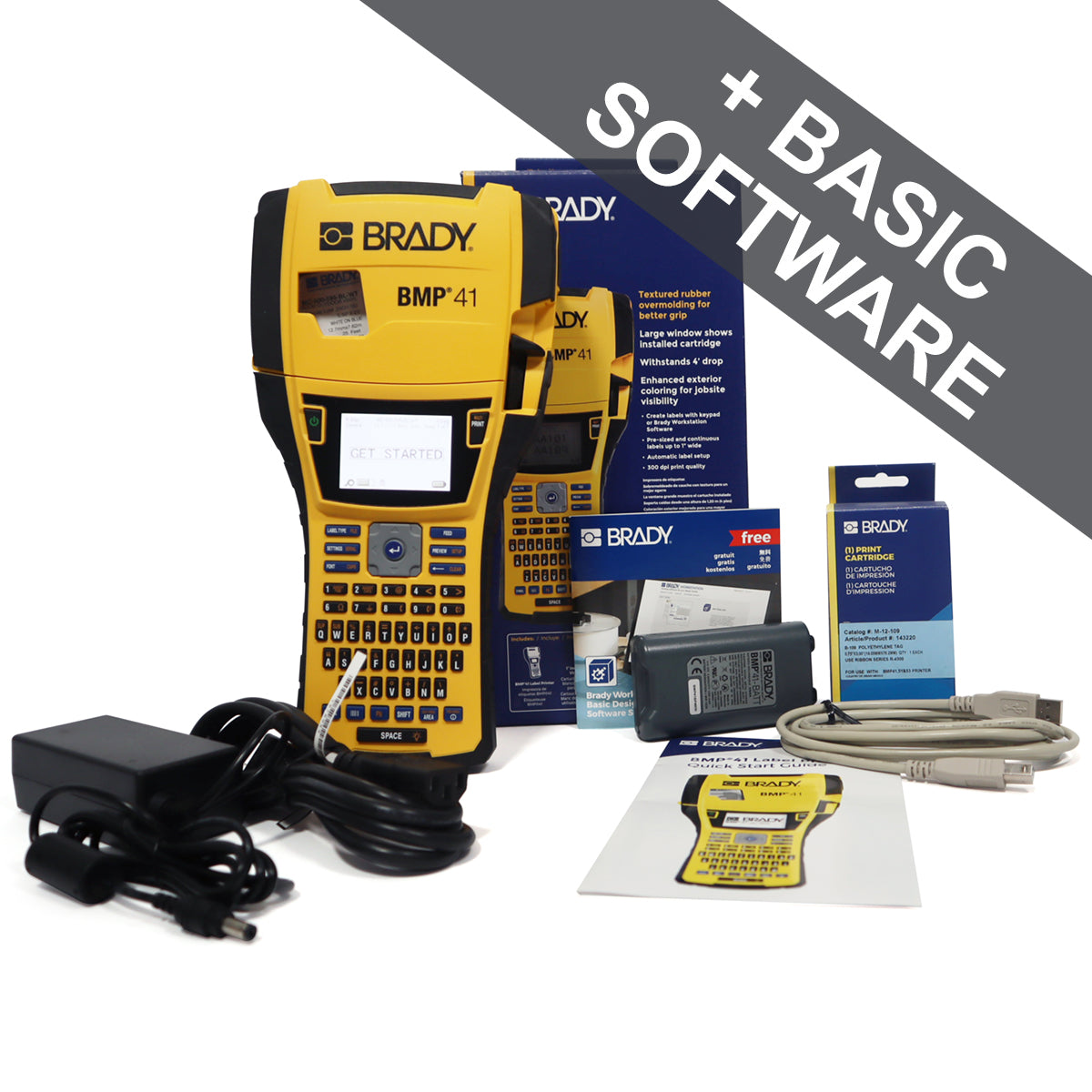 310244 - Stampante per etichette BMP41 - Kit di base