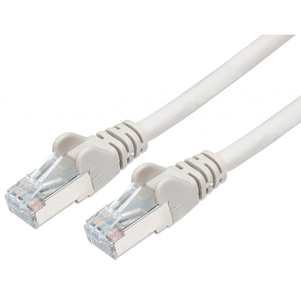 Bretella Di Permutazione Cat. 6A Utp, Colore Bianco, L. 10Mt