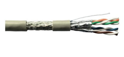 Cavo Armato Da Esterno Cat.6A U/Utp , 4 Cp, Guaina Pe + Lszh , Awg23 , L.305 Mt. Cpr Fca