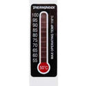 Etichette indicatrici di temperatura reversibili - 11 tacche
