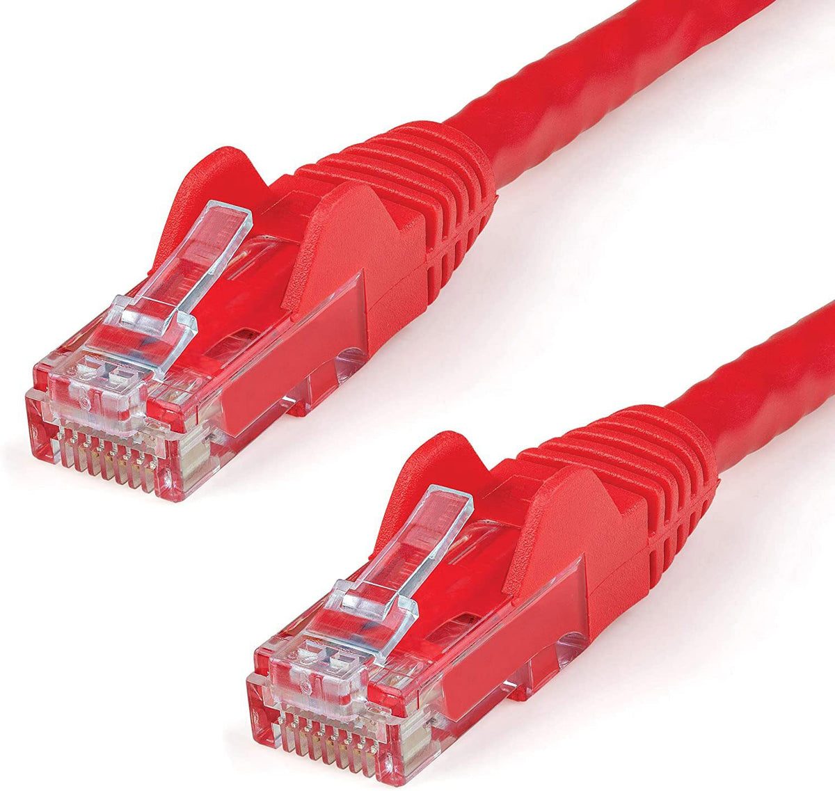 Bretella Di Permutazione Cat. 6, Utp, Colore Rosso, L. 0,5Mt
