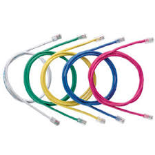 Bretella Di Permutazione Cat. 6, Utp, Colore Blu, L. 0,5Mt