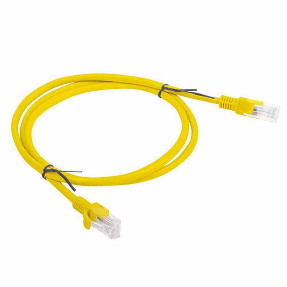 Bretella Di Permutazione Cat. 6, Utp, Colore Giallo, L. 2Mt