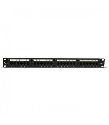 Pannello Di Permutazione Precaricato Categoria 6A Ftp, 24 Porte, Colore Nero