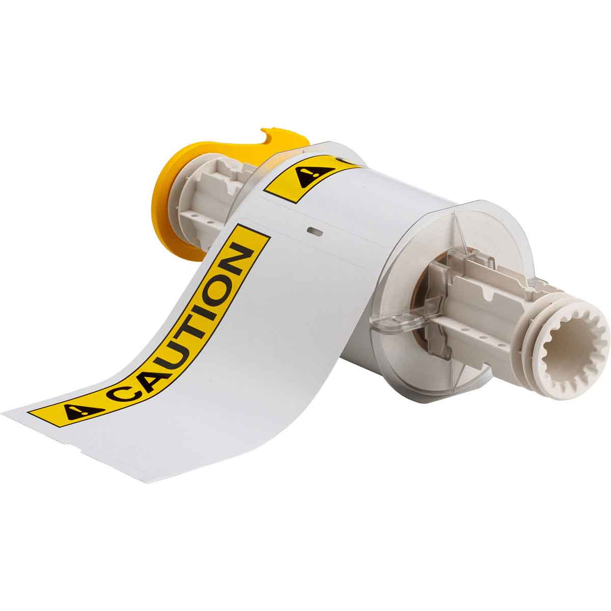 130749 - Etichette in vinile per interni esterni prestampate ANSI CAUTION BBP85 ROTOLO DA 95 ETICHETTE