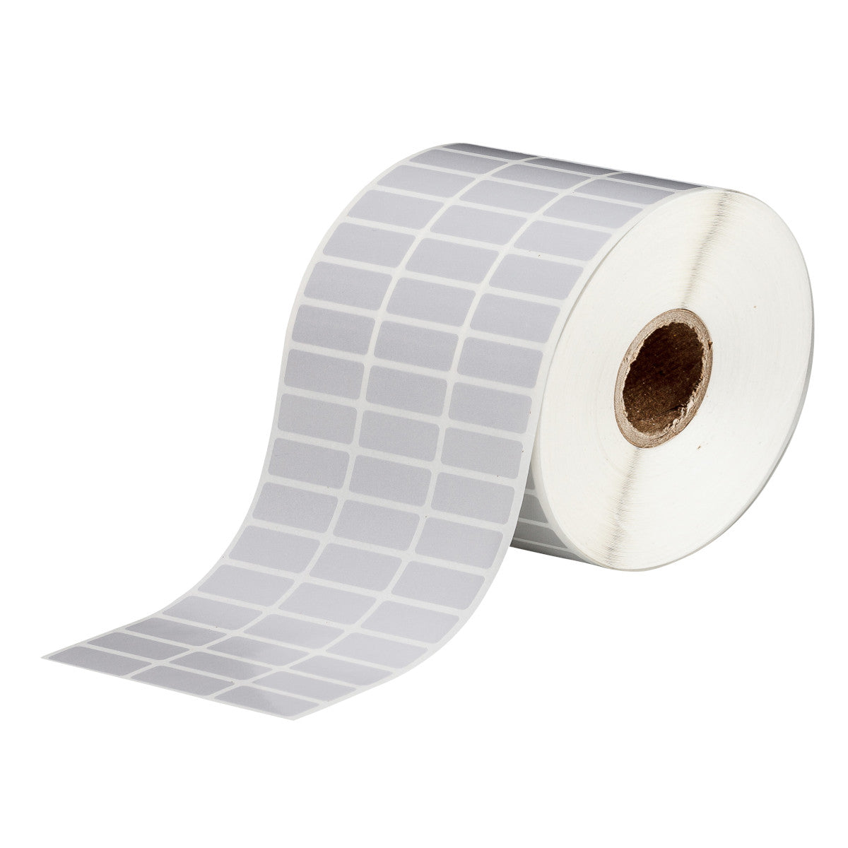 236714 - Etichette in poliestere metallizzato opaco core 25 mm ROTOLO DA 2500 ETICHETTE