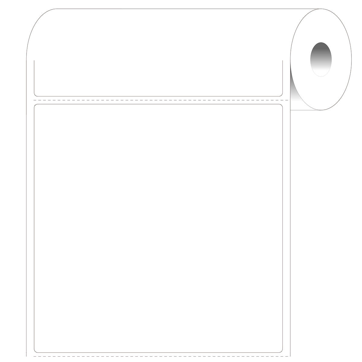 236748 - Etichette in carta core 25 mm PACCO DA 4560 ETICHETTE