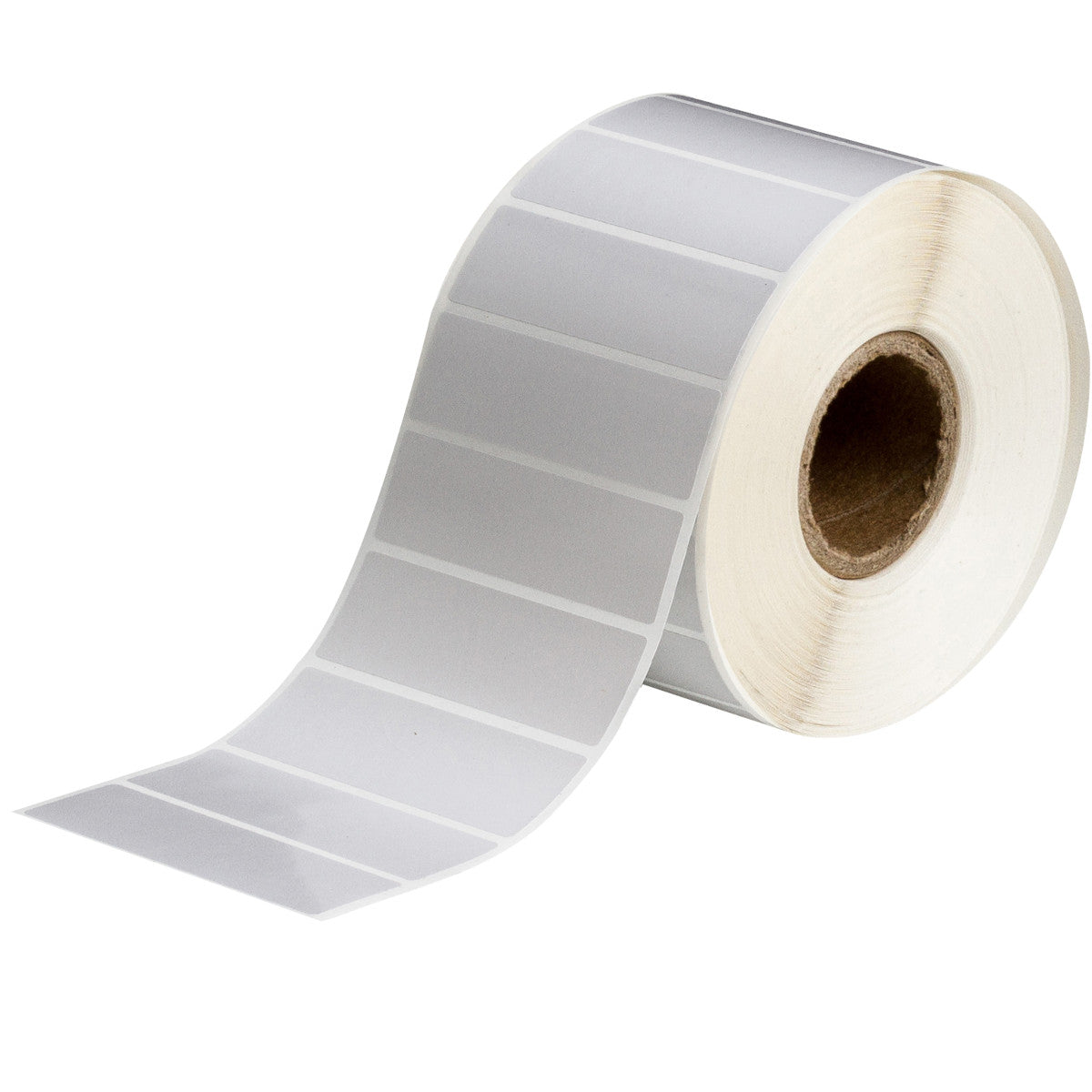 236718 - Etichette in poliestere metallizzato opaco core 25 mm ROTOLO DA 1000 ETICHETTE