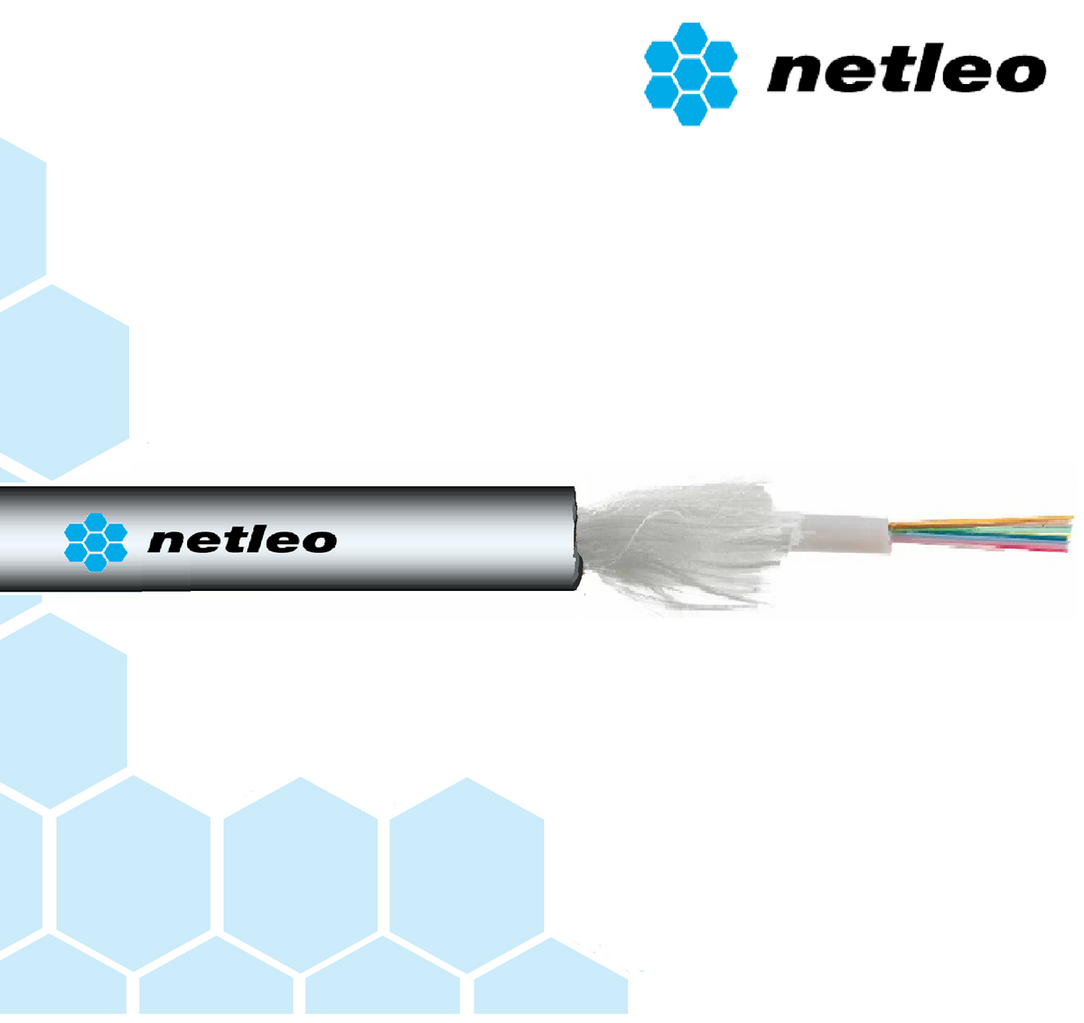 Cavo Ottico 24 Fibre Loose 50/125Um Om4 Antirodent Pe Int/Ext
