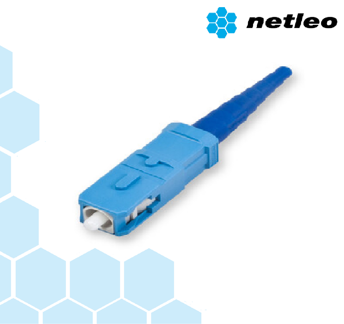 Connettore a resinare SC Simplex Monomodale con codolo 2,8mm/900 µm