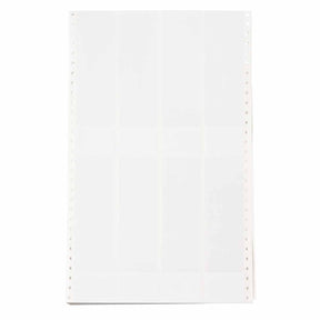 028964 - Etichette in tessuto rivestito con adesivo permanente DATAB PACCO DA 10000 ETICHETTE