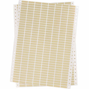 028914 - Etichette in poliimmide ambra per alte temperature DATAB PACCO DA 10000 ETICHETTE