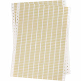 028922 - Etichette in poliimmide ambra per alte temperature DATAB PACCO DA 10000 ETICHETTE